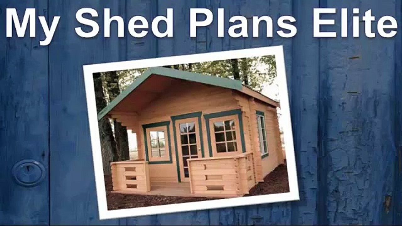 My Shed Plans Elite | Outdoor Storage Building