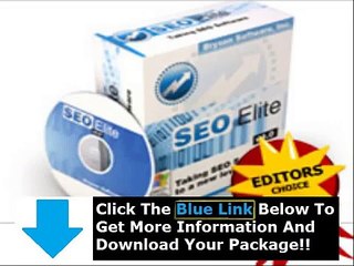 Seo Elite 4 User Manual + Seoelite com