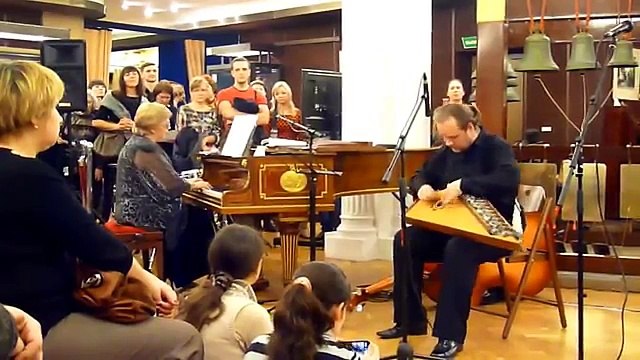 Duet piano and gusli, world folk music (World Music 720p)