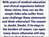 Acne No More -- Is There an Acne Cure Diet that Works?