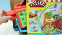 Play Doh Twirl N Top Pizza Shop Pizzeria Pizza Maker playset by Unboxingsurpriseegg