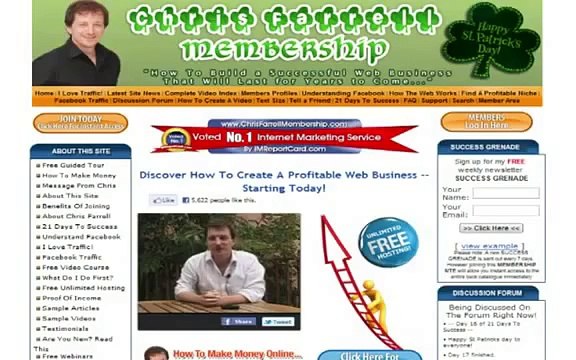 Chris Farrell Membership Review: Not as Good as Wealthy Affiliate - Product Reviews