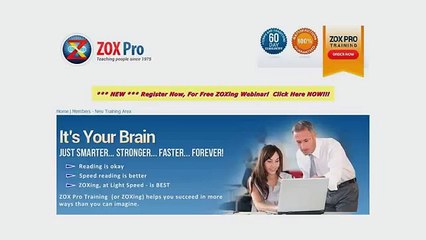 Zox Pro Training | Your guide to mind training