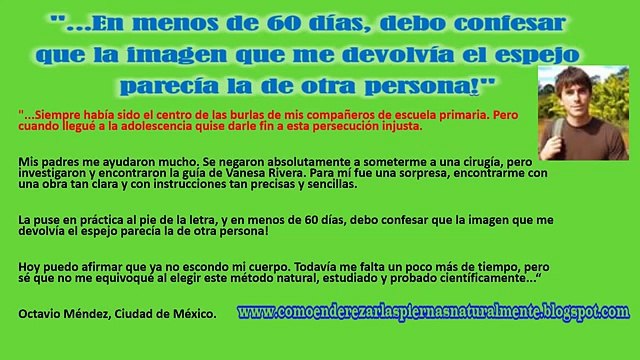 enderezar las piernas arqueadas | que es como enderezar las piernas chuecas-tratamiento natural