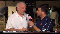 Gregg Popovich 2015 Spurs media day interview with NBA TV
