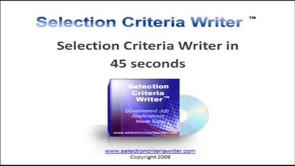 Selection Criteria Writer Review-Is It Scam Or Legit?