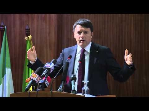 Senegal - Matteo Renzi interviene all’Università Cheikh Anta Diop (03.02.16)
