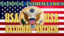 USA 's national anthem - The Star-Spangled Banner with lyrics