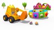 Cartoons & Playground Games! Numbers & FRUIT Puzzle Max the Excavator