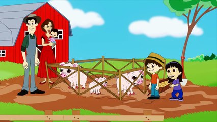 BINGO Dog Song - Nursery Rhyme With Lyrics - Cartoon Animation Rhymes & Songs for Children