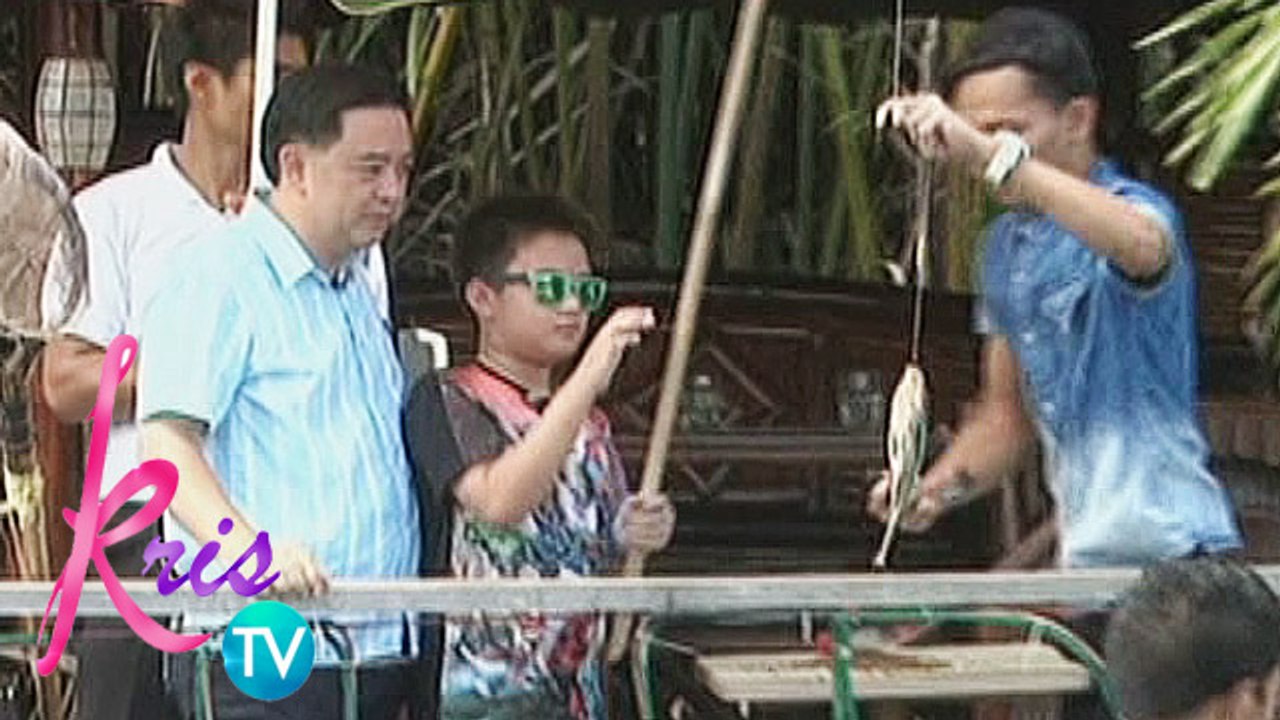 Kris TV: Bimby goes fishing