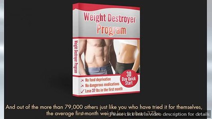 Weight Destroyer Review | How Good Does it Work?