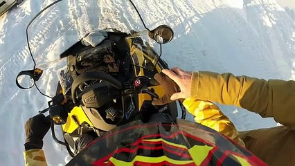 Первый выезд на снегоходе 26 01 2015 brp ski doo skandic swt 600