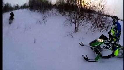 Новый Уренгой. Снегоходы. Snowmobiles