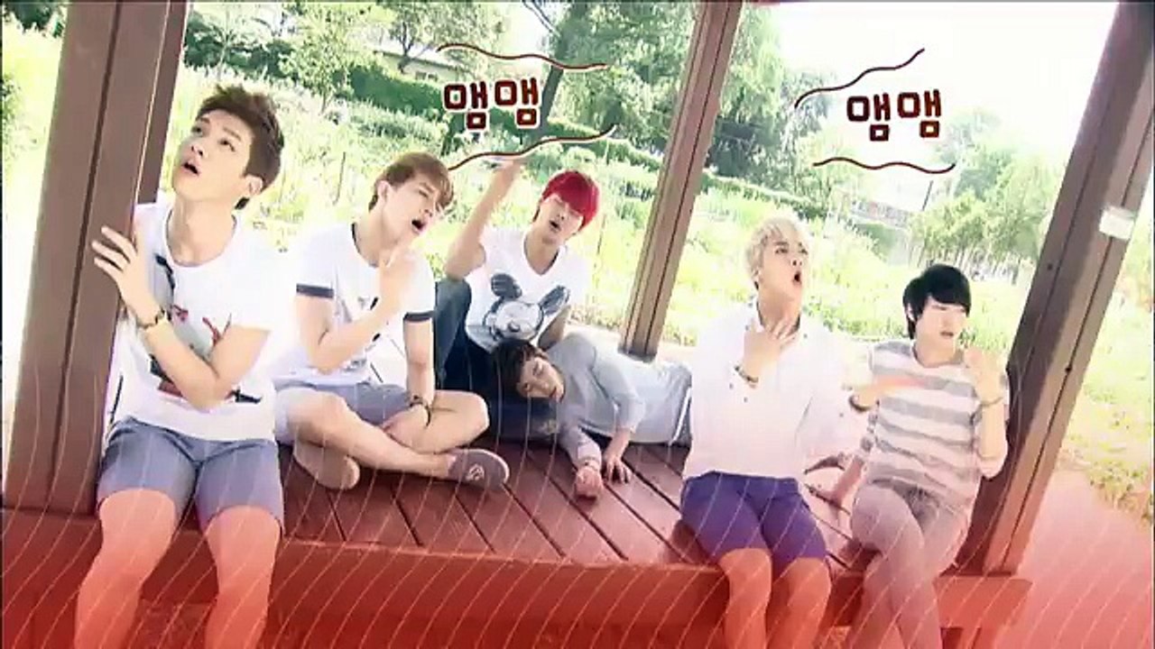 [빅스 VIXX/학연홍빈] 엔횽 무릎에 볼살 눌린 홍빈이