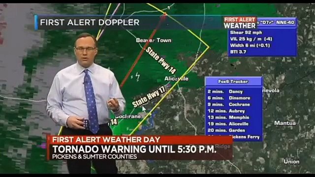 February 2016 Large Wedge Tornado in Aliceville, Pickens County, Alabama #ALwx #Aliceville #Tornado
