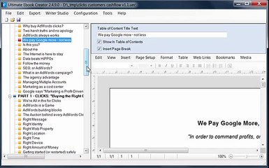 Ultimate eBook Creator - How to Optimize your eBook