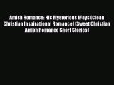 Amish Romance: His Mysterious Ways (Clean Christian Inspirational Romance) (Sweet Christian