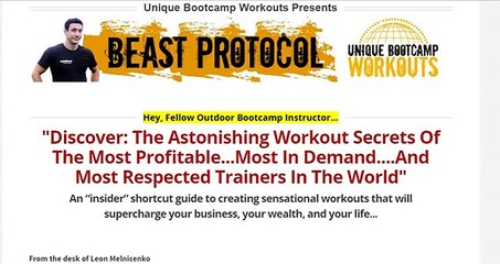 Unique Bootcamp Workouts | Top product 2015 | 100% MONEY BACK  in 60 days