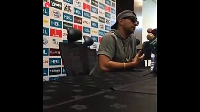 PSL 2016 Sean Paul Special Press Conference For Opening Ceremony - Pakistan Super Leauge 2016