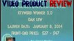 Keyword Winner 3.0 - Dan Lew Video-Product Review, Why Buy?