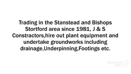 Drainage Works Bishops stortford