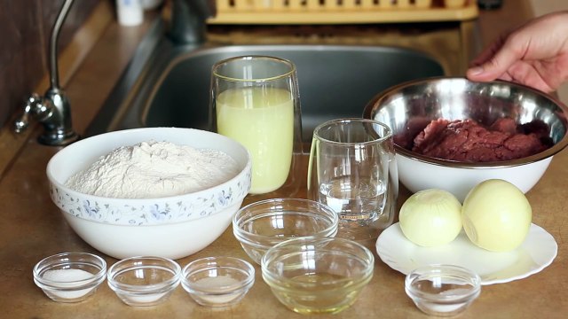 Беляши с мясом. Дрожжевое тесто для беляшей