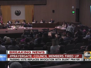 Phoenix council substitutes opening prayer for moment of silence