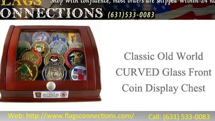 Large Flag Display Cases
