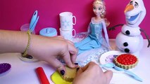 FROZEN Picnic Basket Playset Play Doh Lollipops Cake Dessert DIY Play-Doh Creations