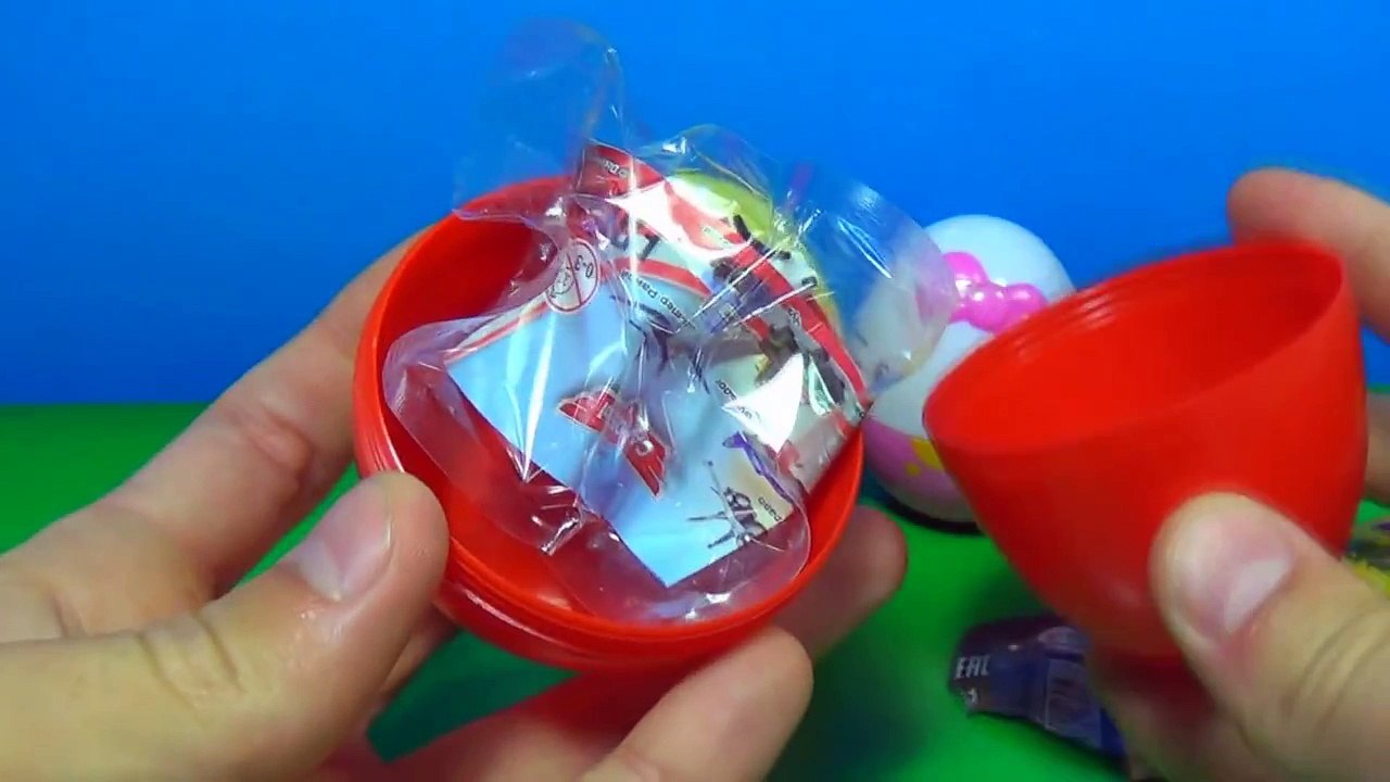 Disney PLANES surprise egg! Nickelodeon SpongeBob surprise egg! Surprise egg HELLO KITTY!
