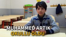 Suriyeli Muhammed artık çalışmıyor, okullu oldu