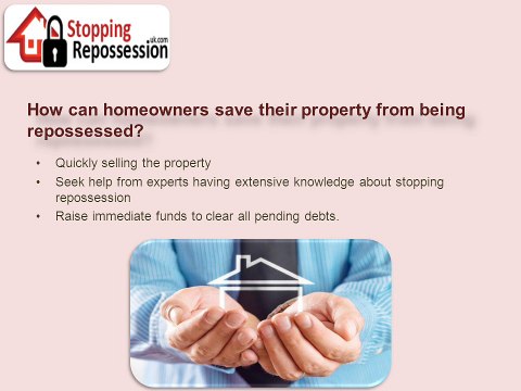 Homeowners being repossessed should take requisite steps to avoid harassing legal implications