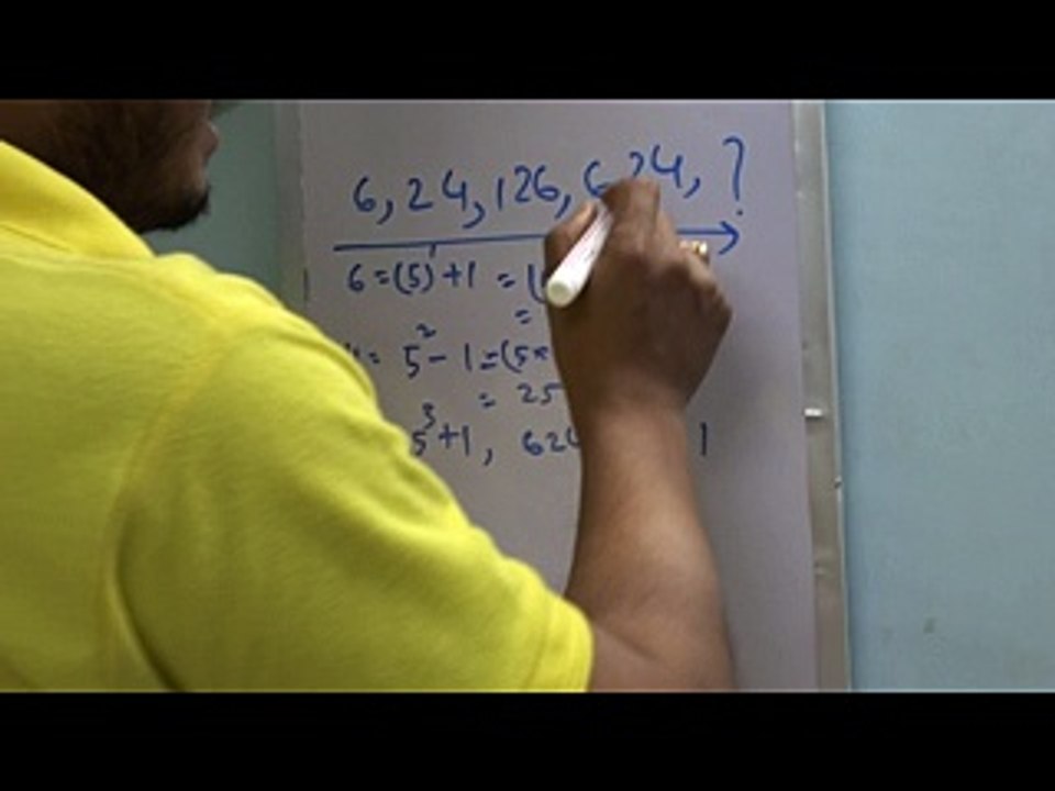 VIDEO - Number Series Completion Tricks and Methods
