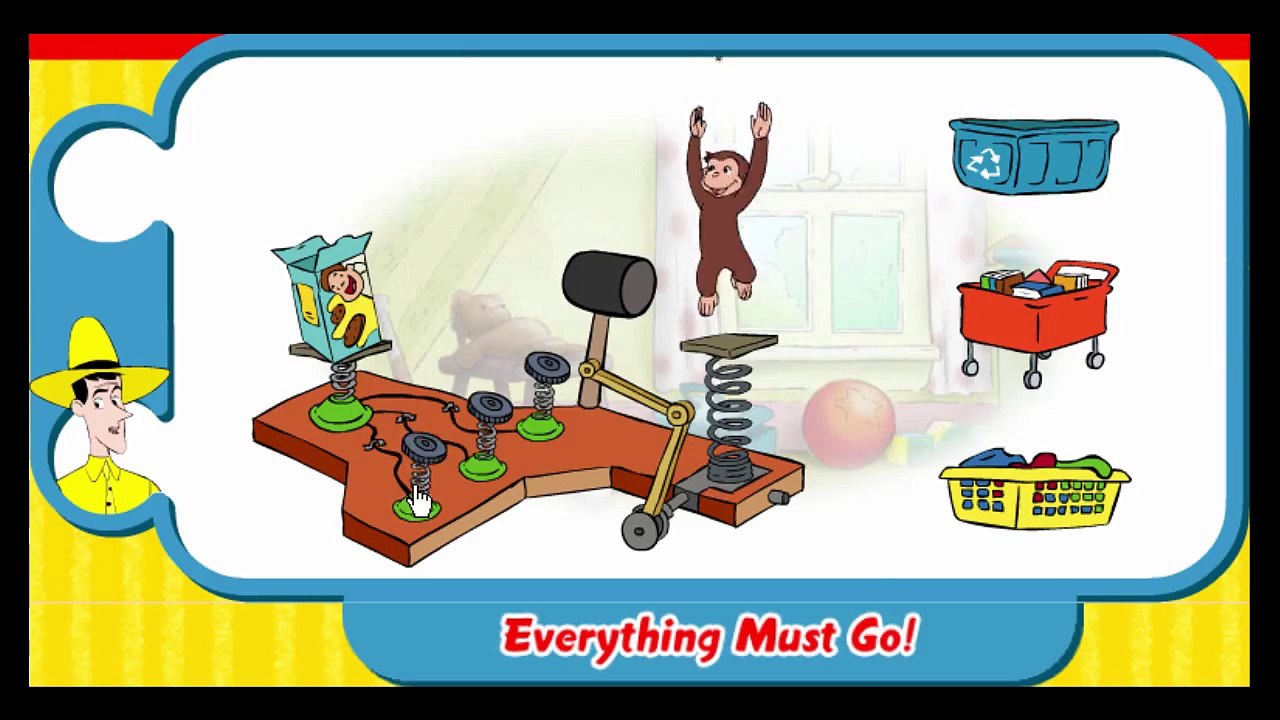 Curious George Everything Must Go Cartoon Animation PBS Kids Game Play Walkthrough