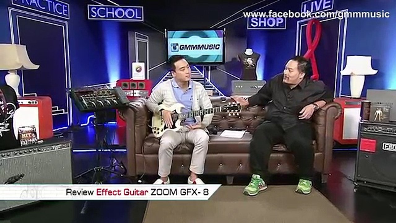 MUSIC GURU : VJ เต๊ป Review Effect Guitar ZOOM GFX-8