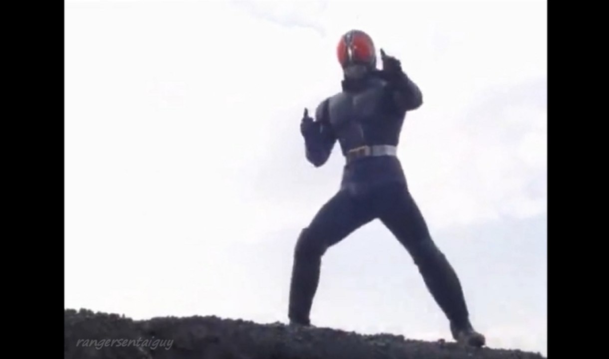 Kamen Rider Black RX and Saban's Masked Rider First Appearance (US and Japan version
