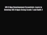 [PDF Download] iOS 9 App Development Essentials: Learn to Develop iOS 9 Apps Using Xcode 7