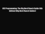 [PDF Download] iOS Programming: The Big Nerd Ranch Guide (4th Edition) (Big Nerd Ranch Guides)