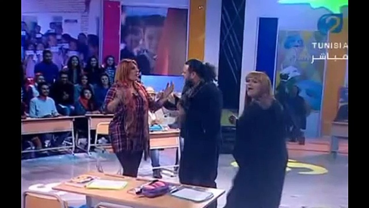 فضيحة القناة الوطنية 2 والمنوشات بين حنان الشقراني و إيمان الشريف