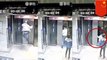 Kung fu fool kicks elevator door then disappears down shaft in China