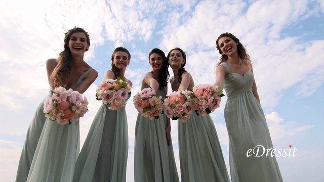 Beautiful mint bridesmaid dresses eDressit