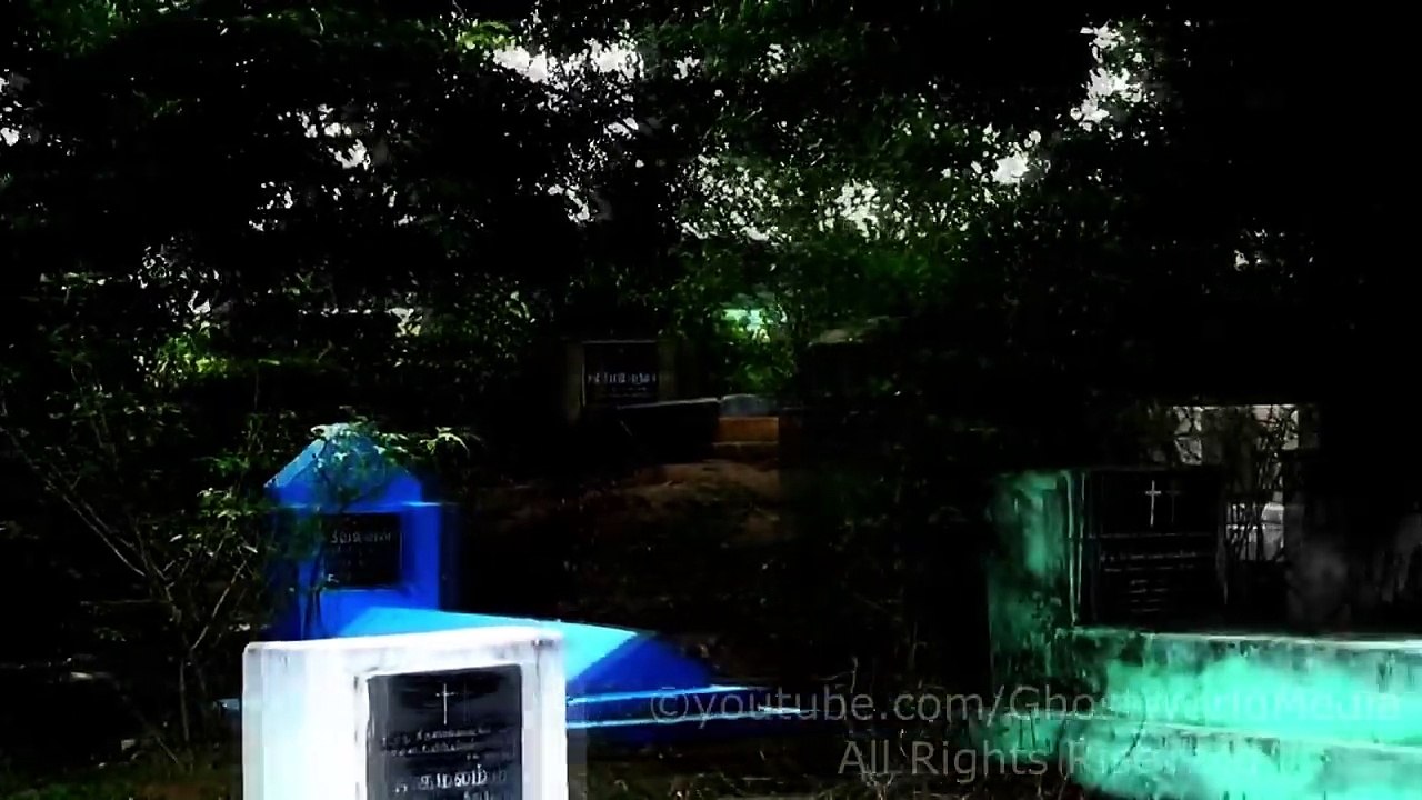 Real Ghost caught on tape - Lacock England - in creepy old cemetery
