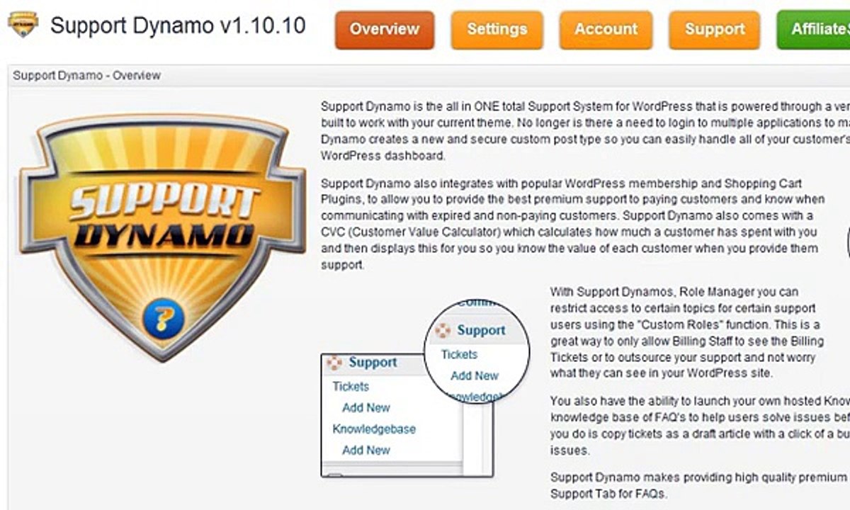 Support System Integration With WishList Member WordPress Plugin