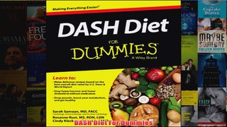 Download PDF  DASH Diet For Dummies FULL FREE