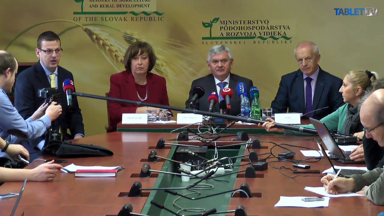 ZÁZNAM: Ministerstvo pôdohospodárstva ku kontrole potravín