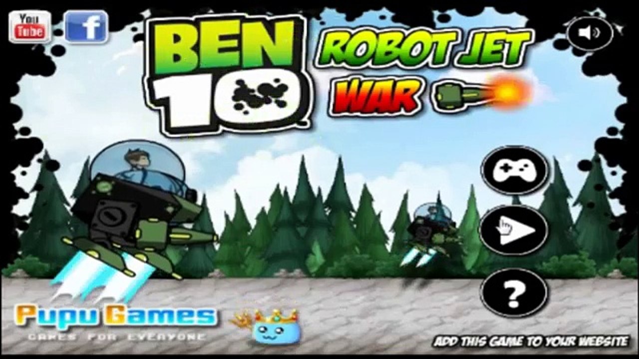 Ben 10 Robot War Game Full episode English || ben 10 Robot Guerra Juego completo Episodio español