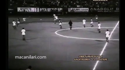 18.06.1969 - 1968-1969 Turkish Cup Final 2nd Leg Galatasaray 1-1 Göztepe