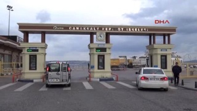 Çanakkale? de Deniz Ulaşımına Lodos Engeli