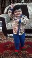 Cute Kid Dancing funny on Arabic Song